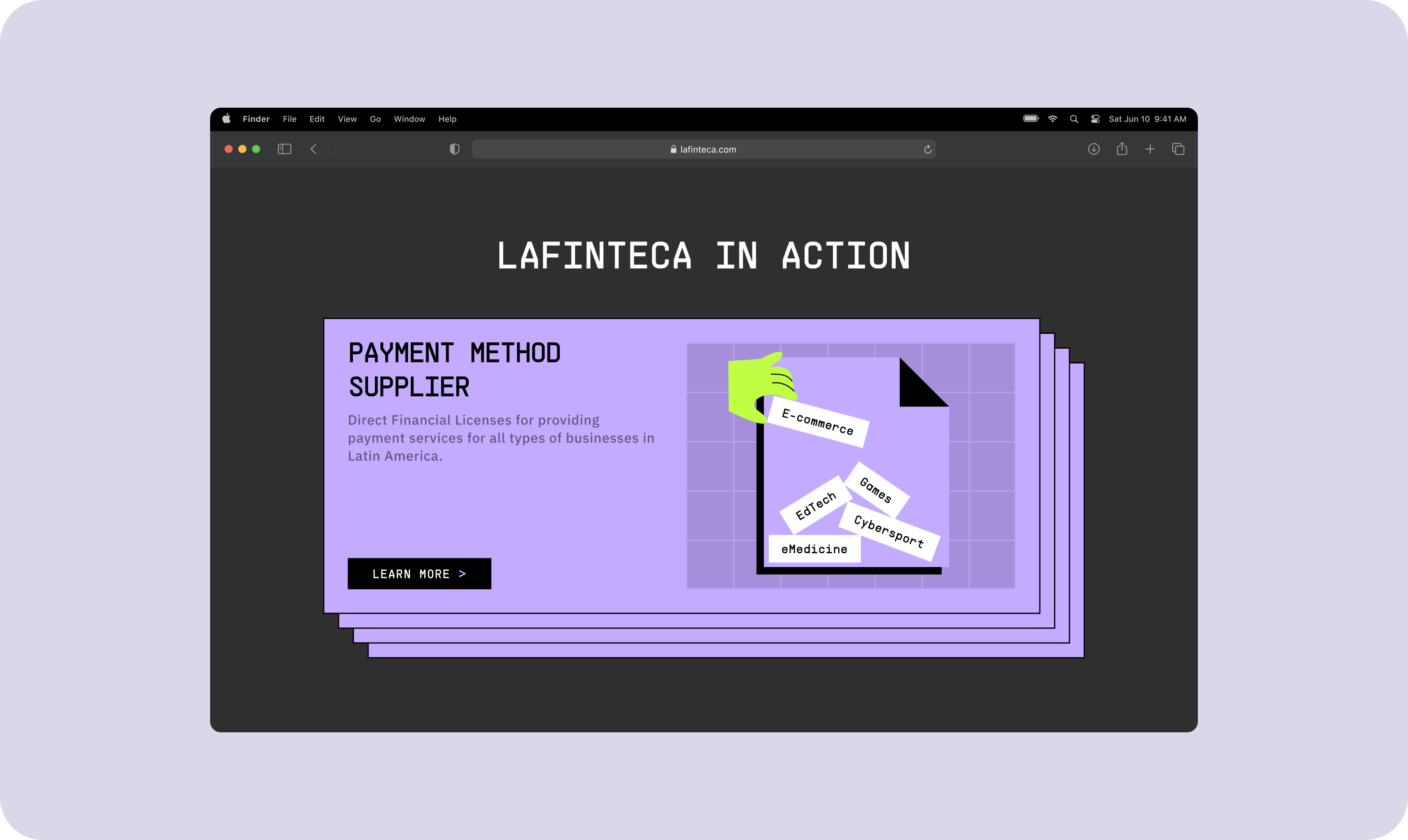 LaFinteca: Brand Identity design and Website Development for fintech company in LATAM – Goodface - goodface.works