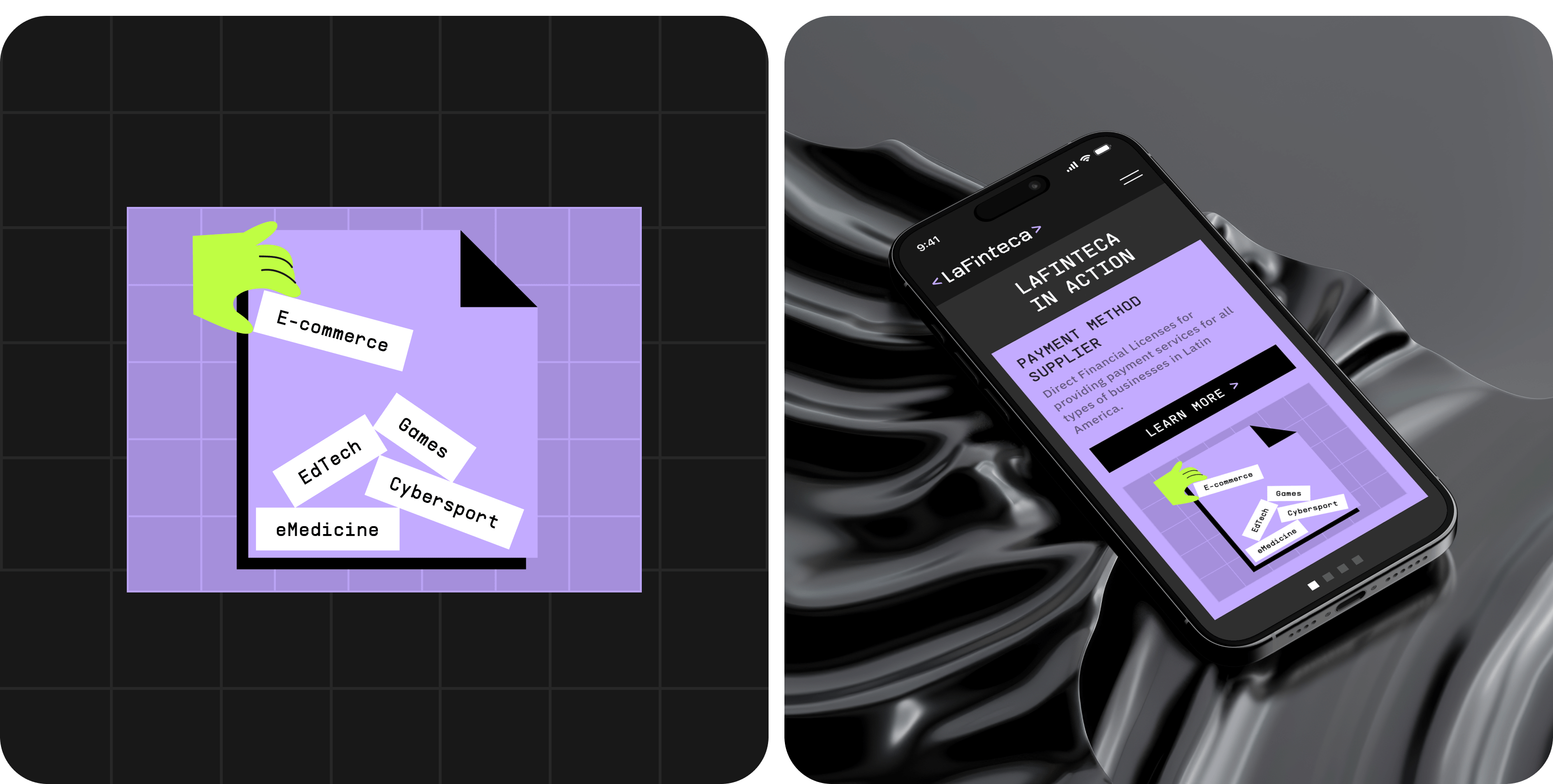 LaFinteca: Brand Identity design and Website Development for fintech company in LATAM – Goodface - goodface.works