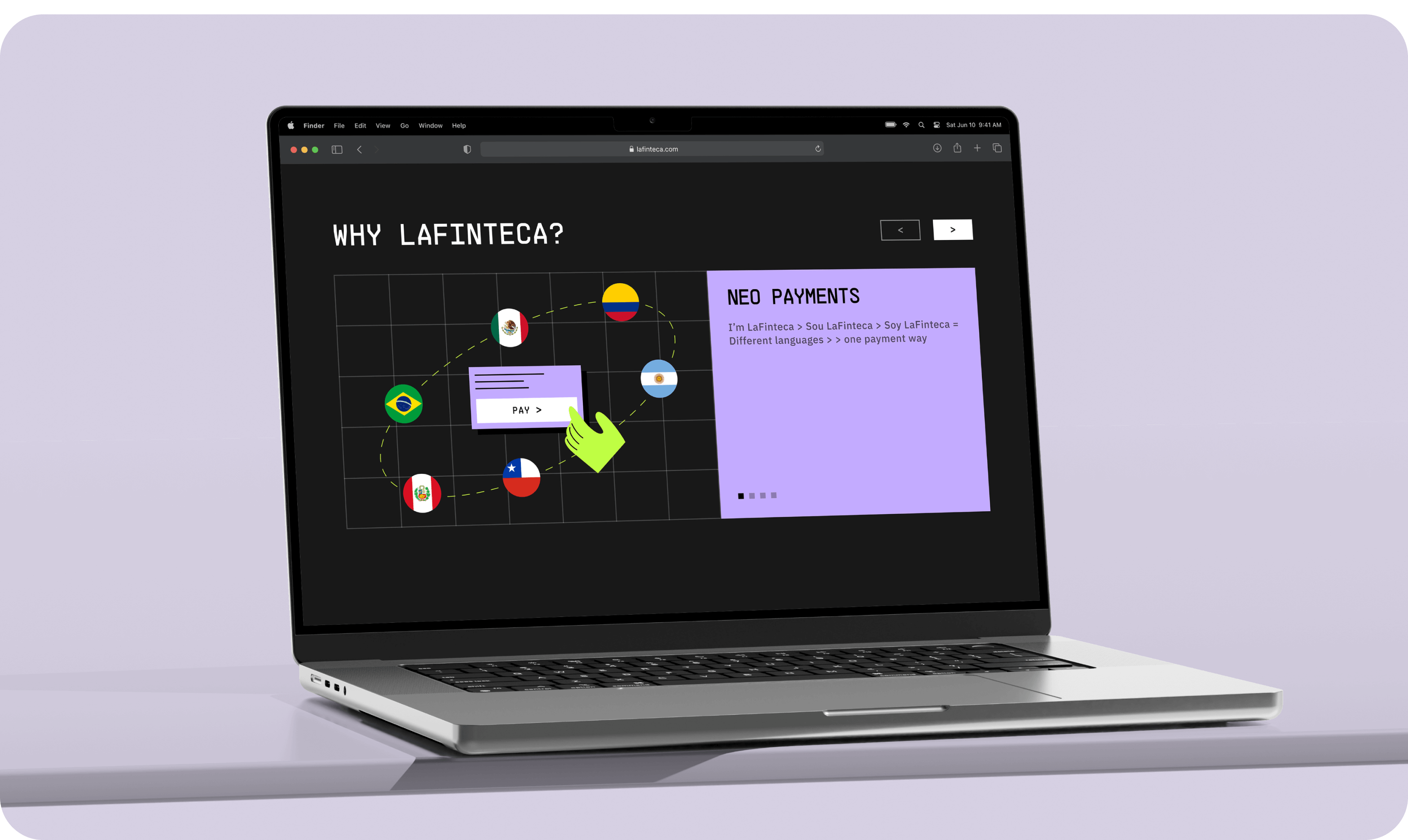 LaFinteca: Brand Identity design and Website Development for fintech company in LATAM – Goodface - goodface.works