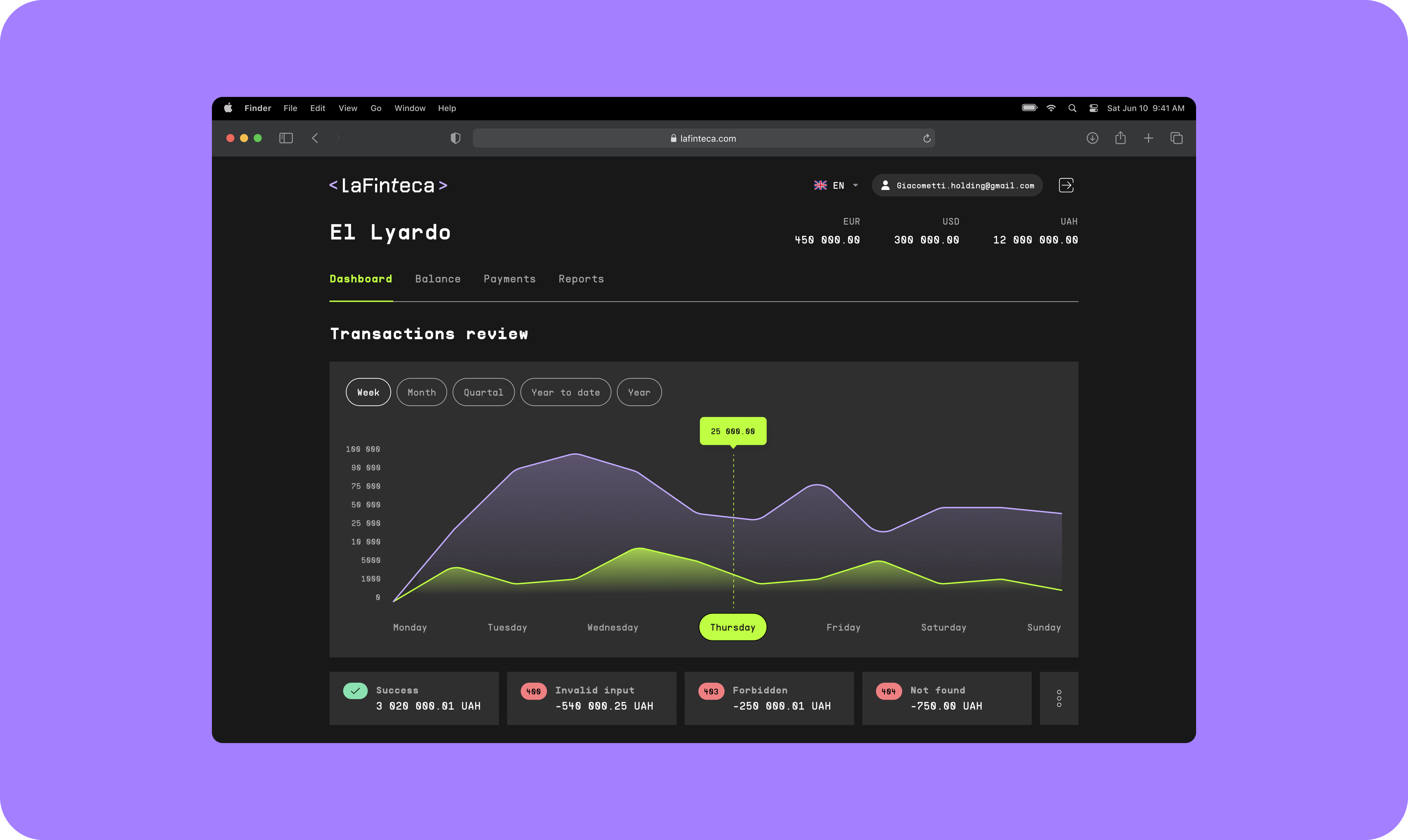 LaFinteca: Brand Identity design and Website Development for fintech company in LATAM – Goodface - goodface.works