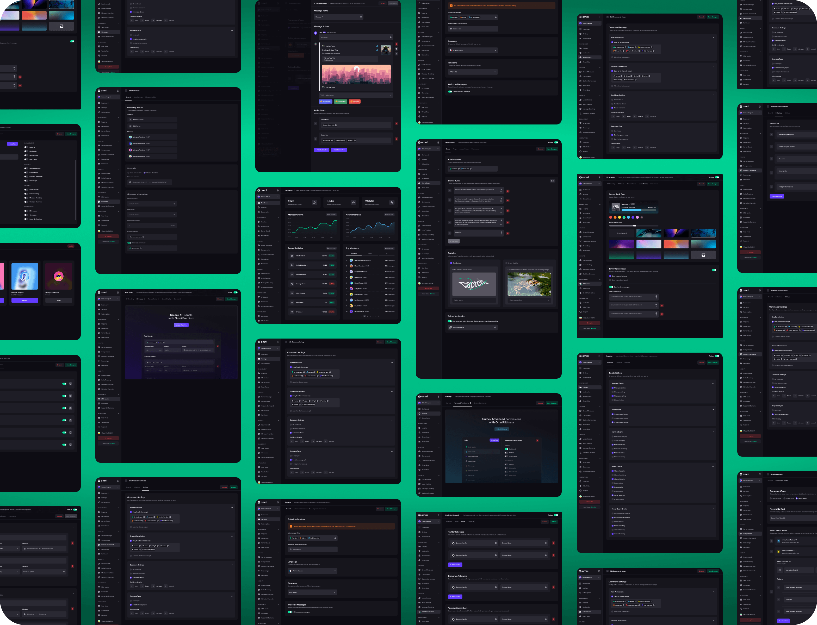 19. Goodface agency - case Omni - All screens.png - UX/UI design and development for SaaS solution for Discord app - api.goodface.works