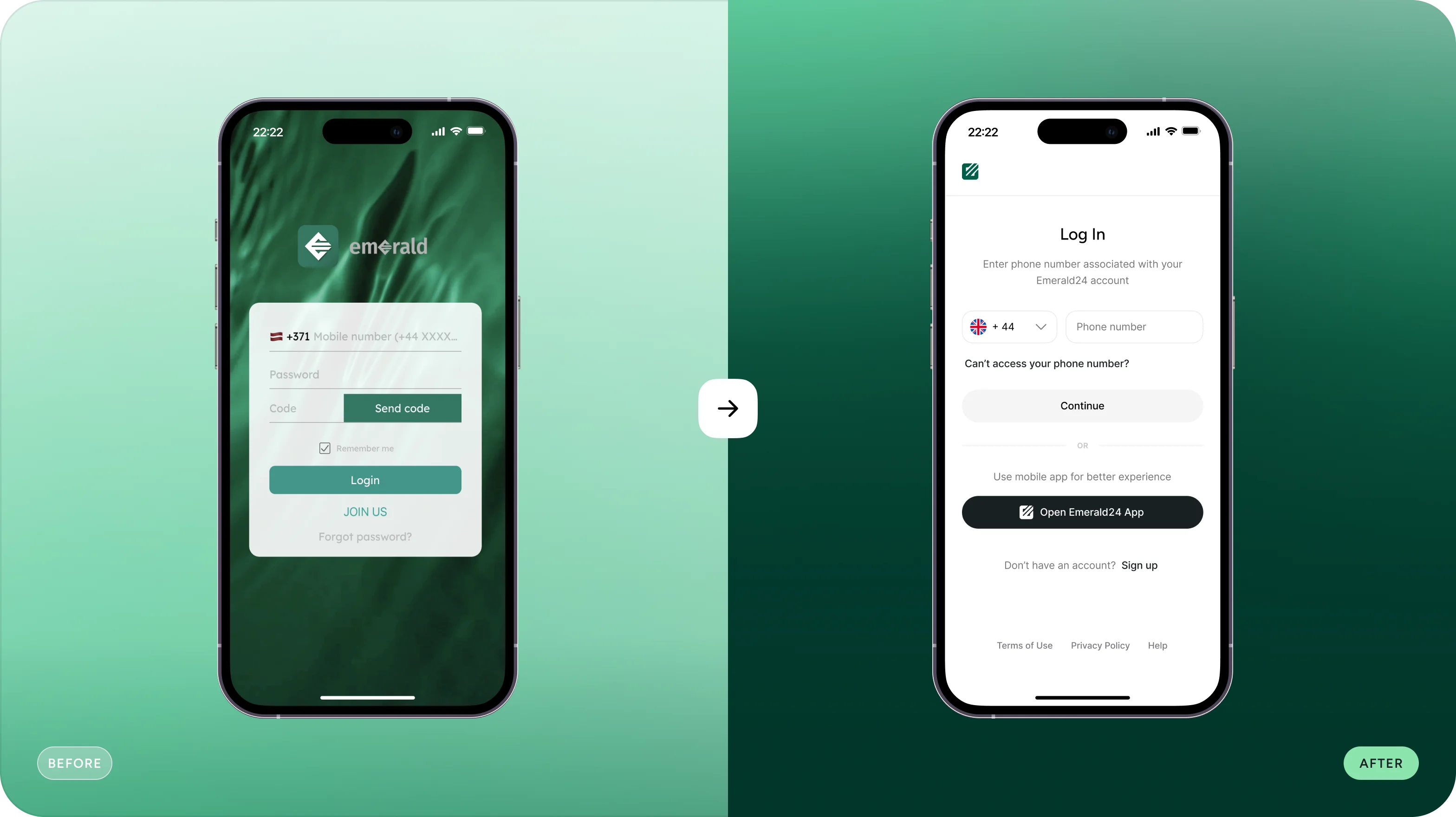 Digital banking UX/UI design case study - goodface.works