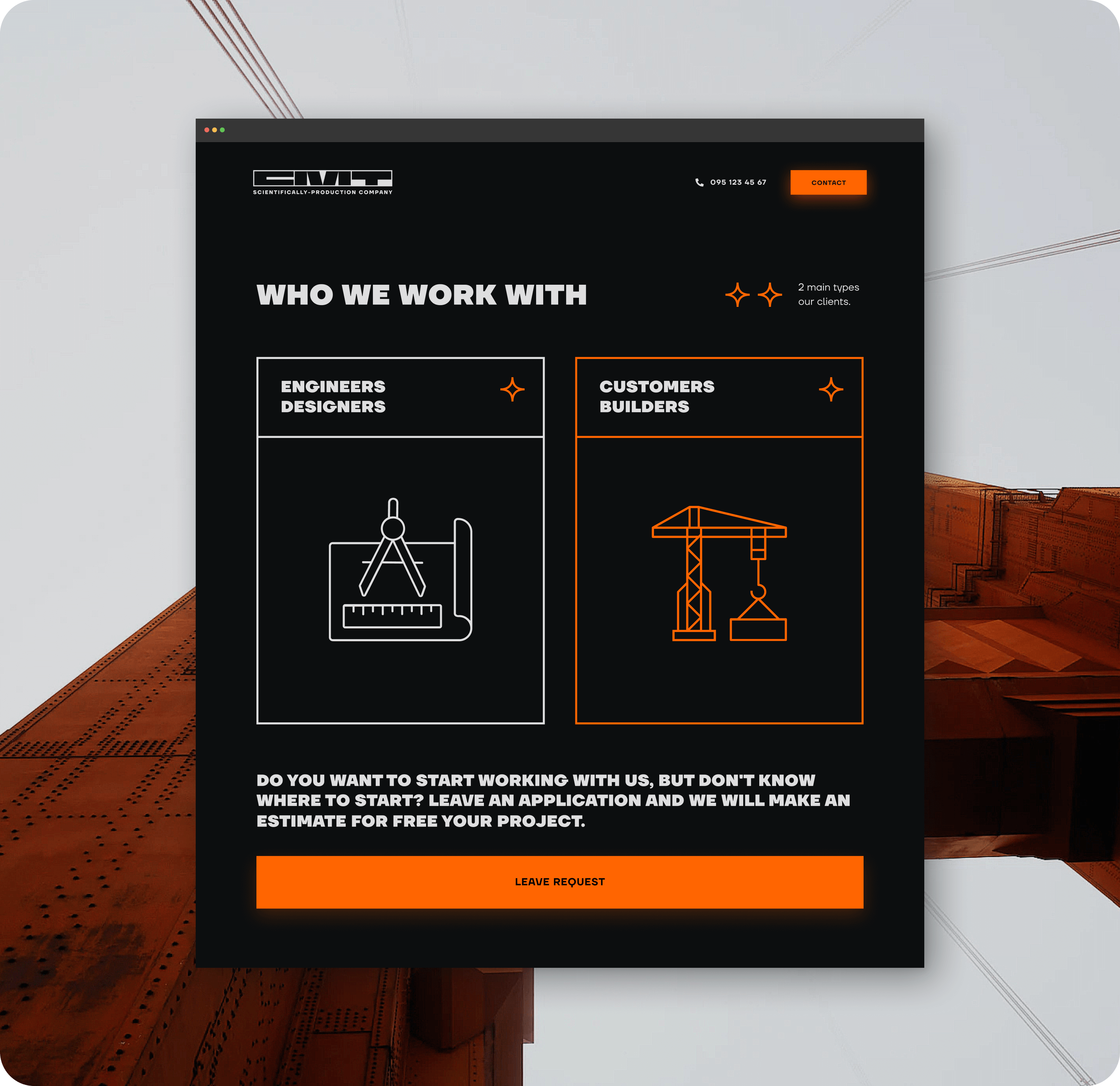 Website & Visual Identity Design for Bridge Equipment Manufacturer - goodface.works