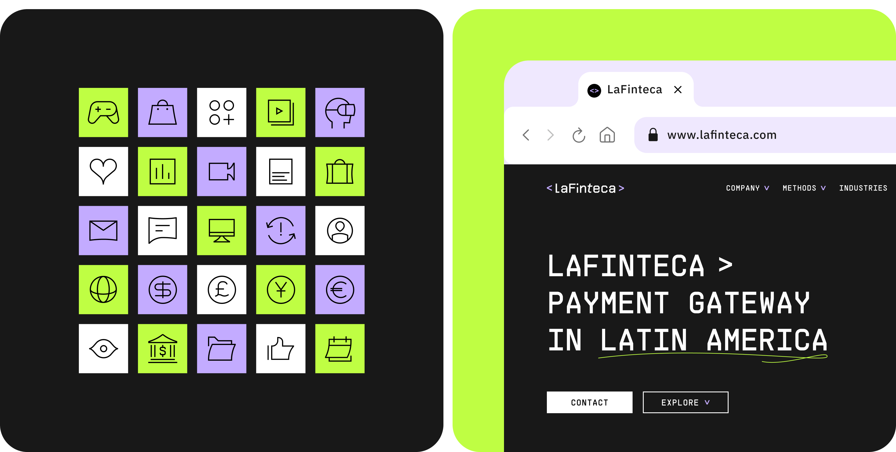 LaFinteca: Brand Identity design and Website Development for fintech company in LATAM – Goodface - goodface.works