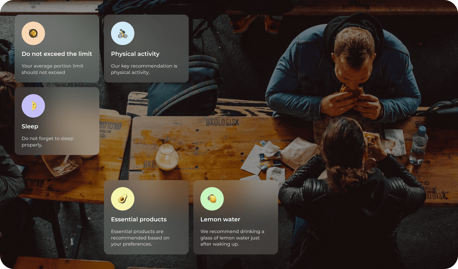 MVP development and evolution of a fully functional food tech product for the US market. - goodface.works