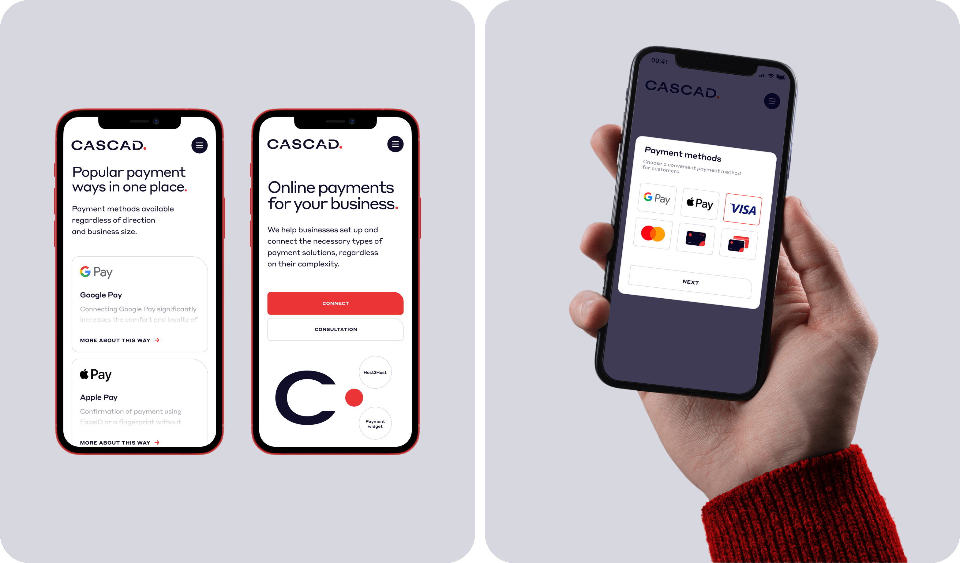 Website design and development. Logo and interface design of a personal account for a payment system - goodface.works