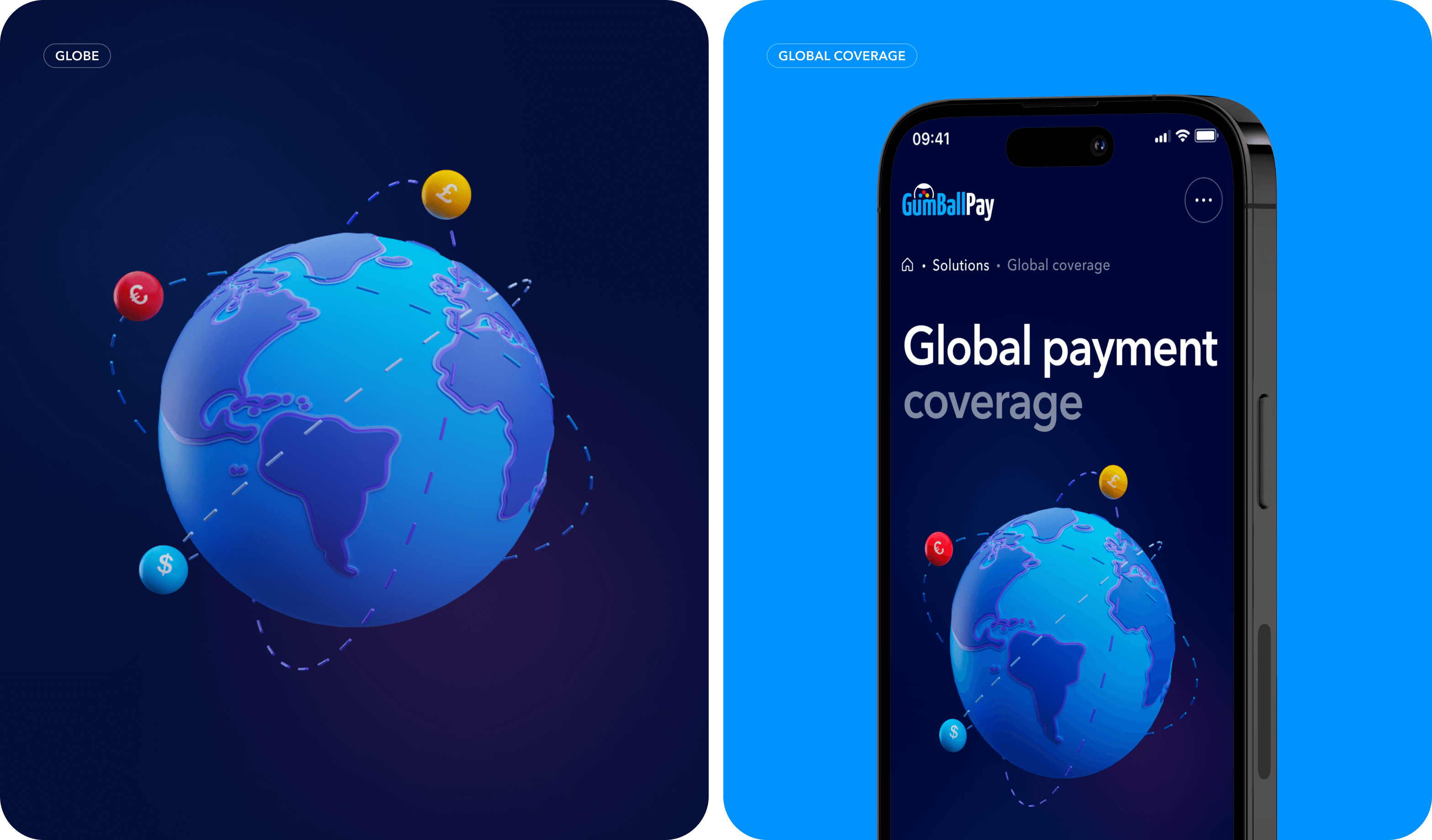 Gumballpay – redesign and development of corporate website for Fintech company - goodface.works