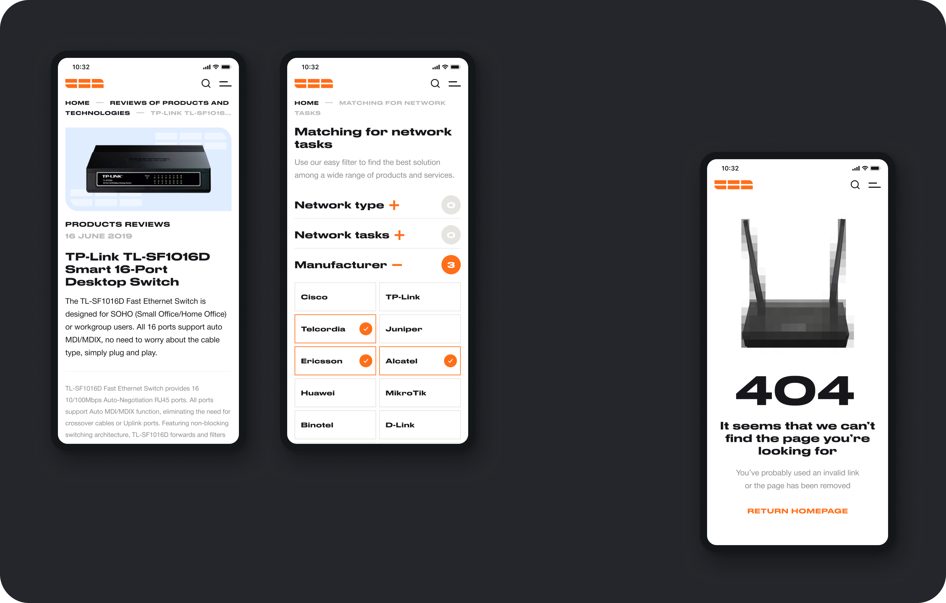 Website development, logo redesign and creation of an identity for a large telecom integrator - goodface.works