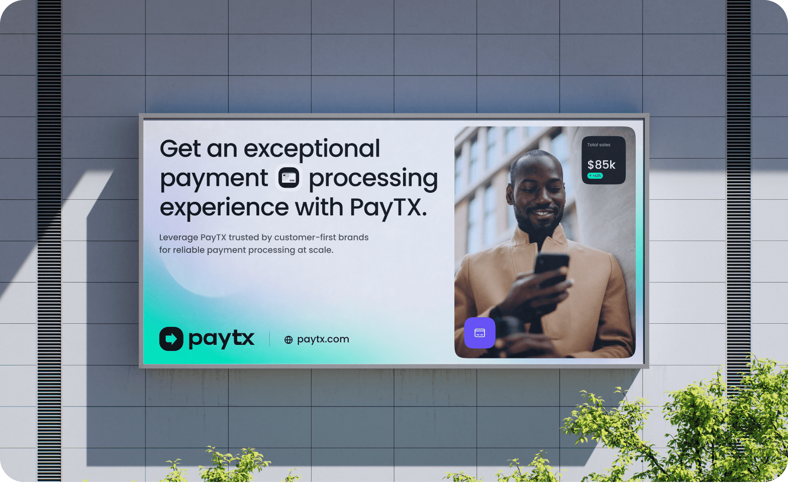 PayTX: Новий сайт, лого та айдентика. Goodface agency - goodface.works