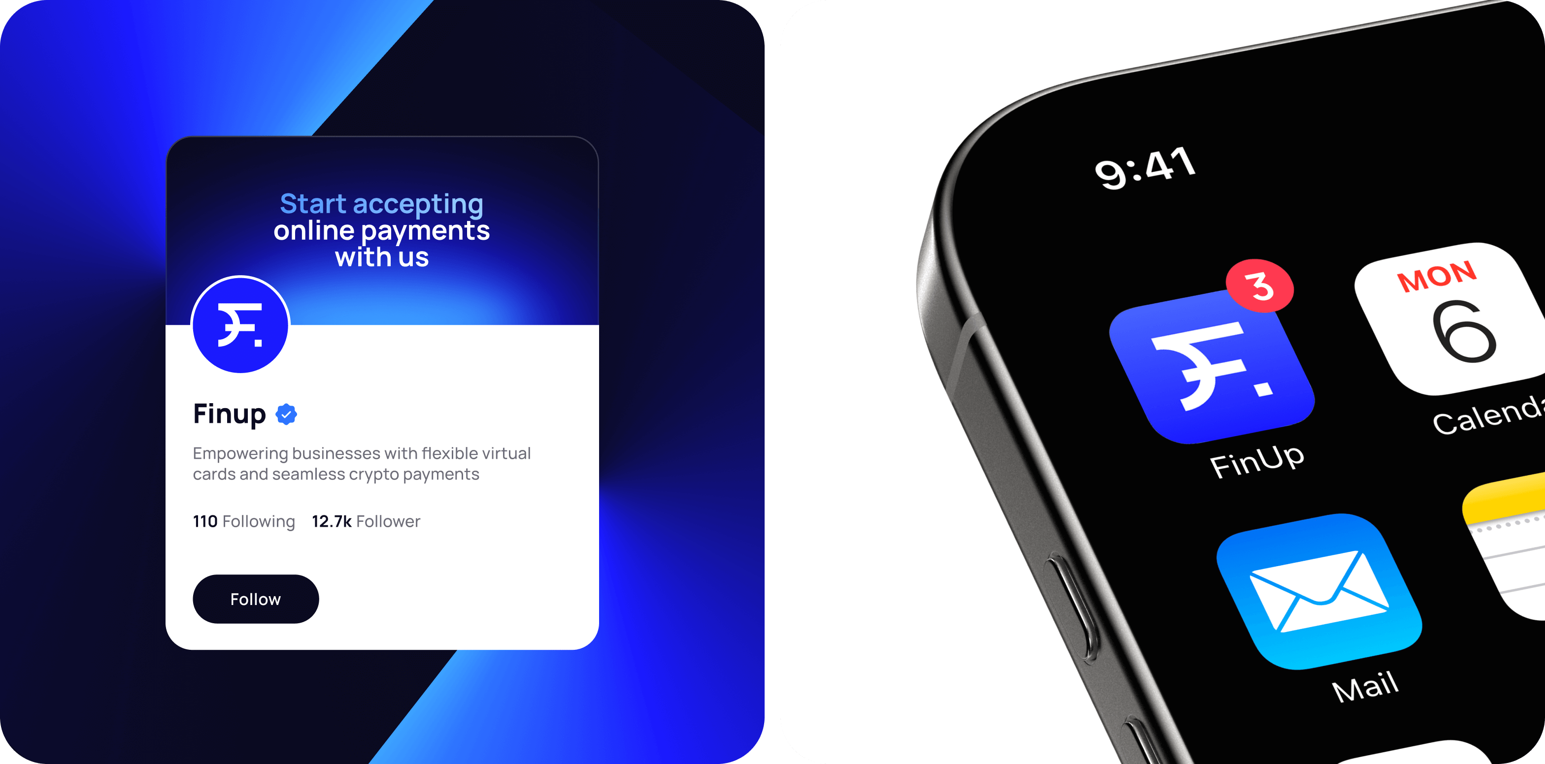 Finup rebranding: Website development, UX/UI design, brand identity design – Goodface - goodface.works