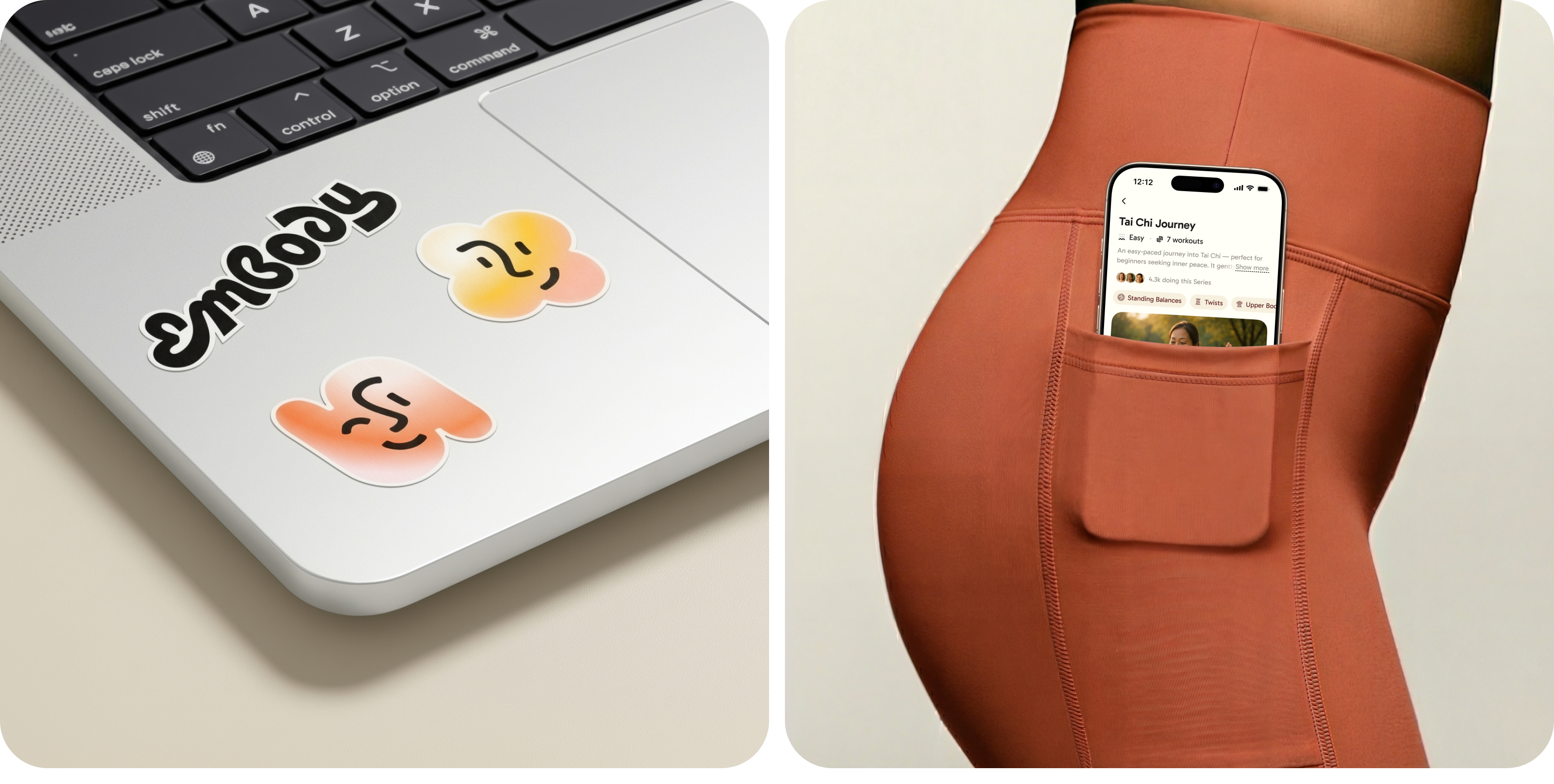 Embody: wellness app branding & product design – Goodface - goodface.works