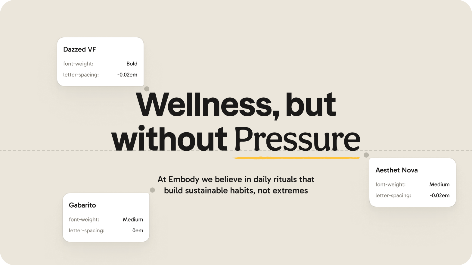 Embody: wellness app branding & product design – Goodface - goodface.works