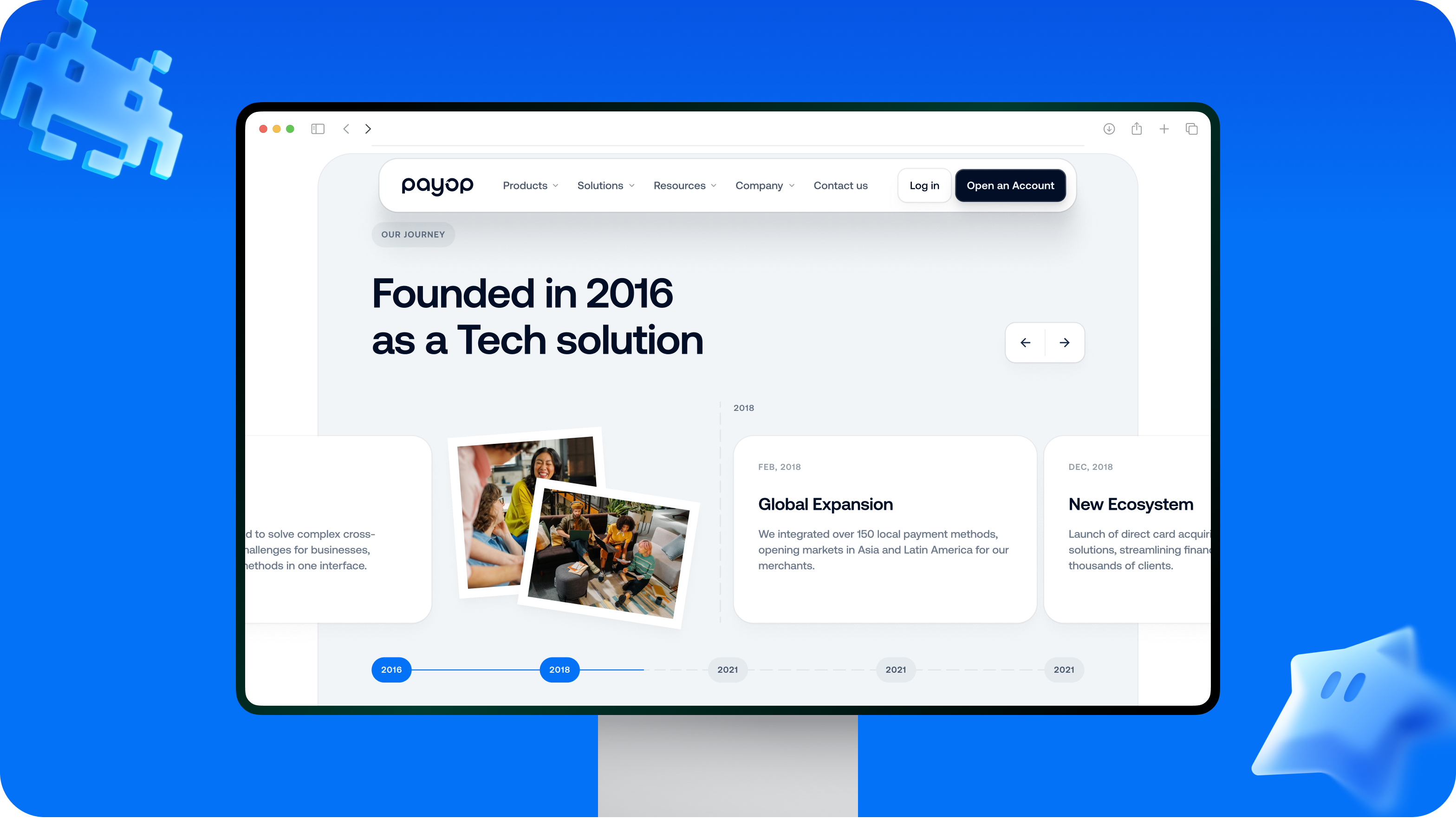 Payop: FinTech Website redesign & UX/UI design  – Goodface - goodface.works