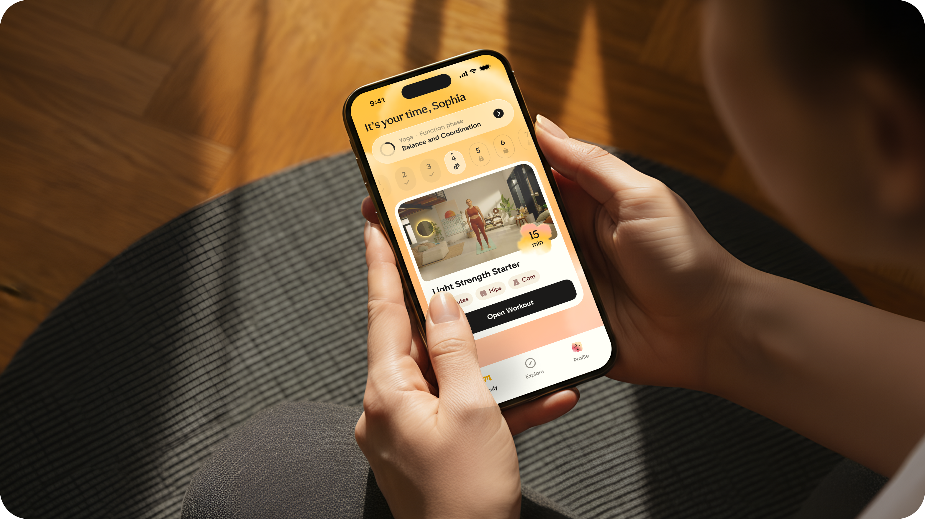 Embody: wellness app branding & product design – Goodface - goodface.works