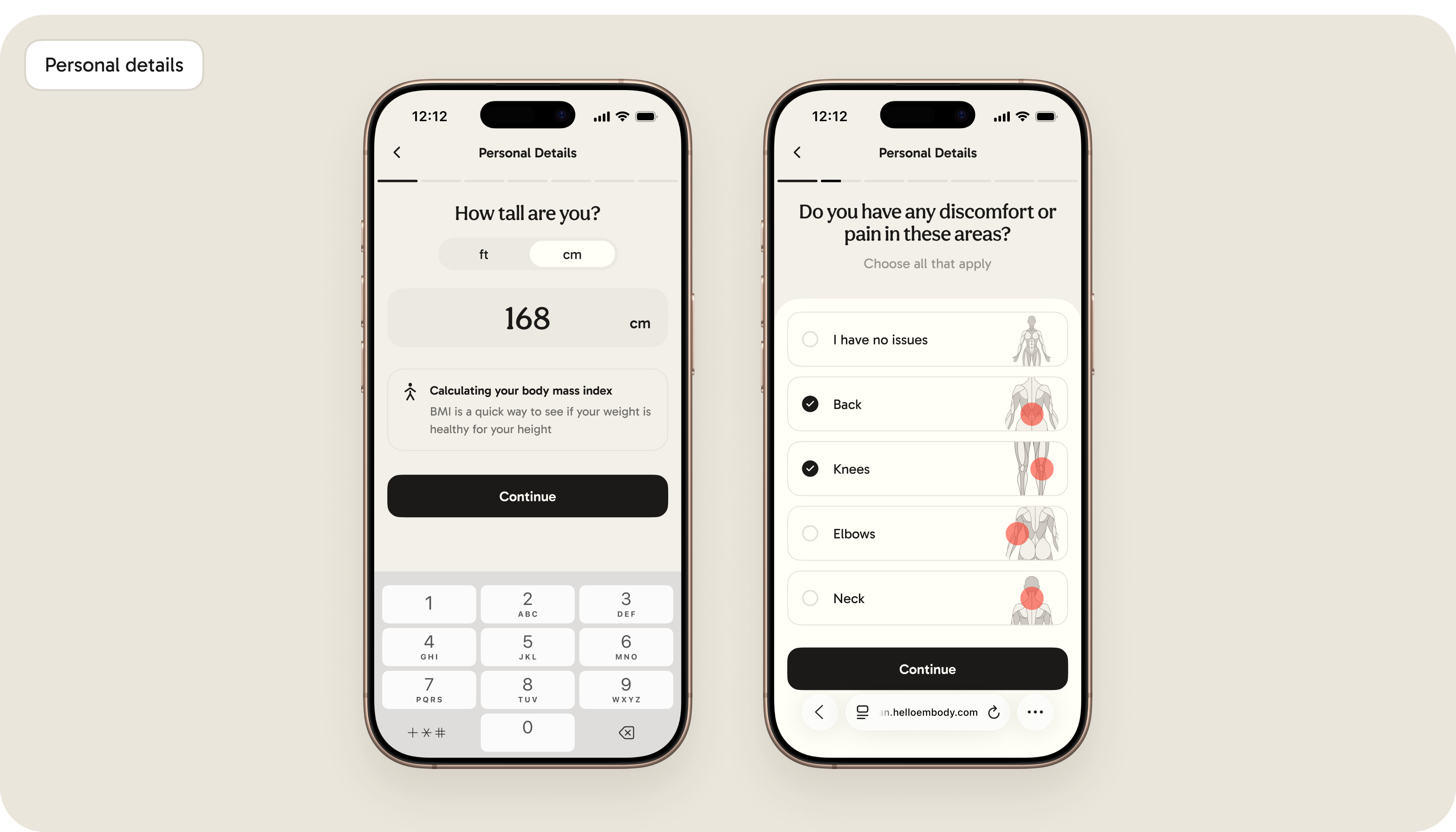 Embody: wellness app branding & product design – Goodface - goodface.works