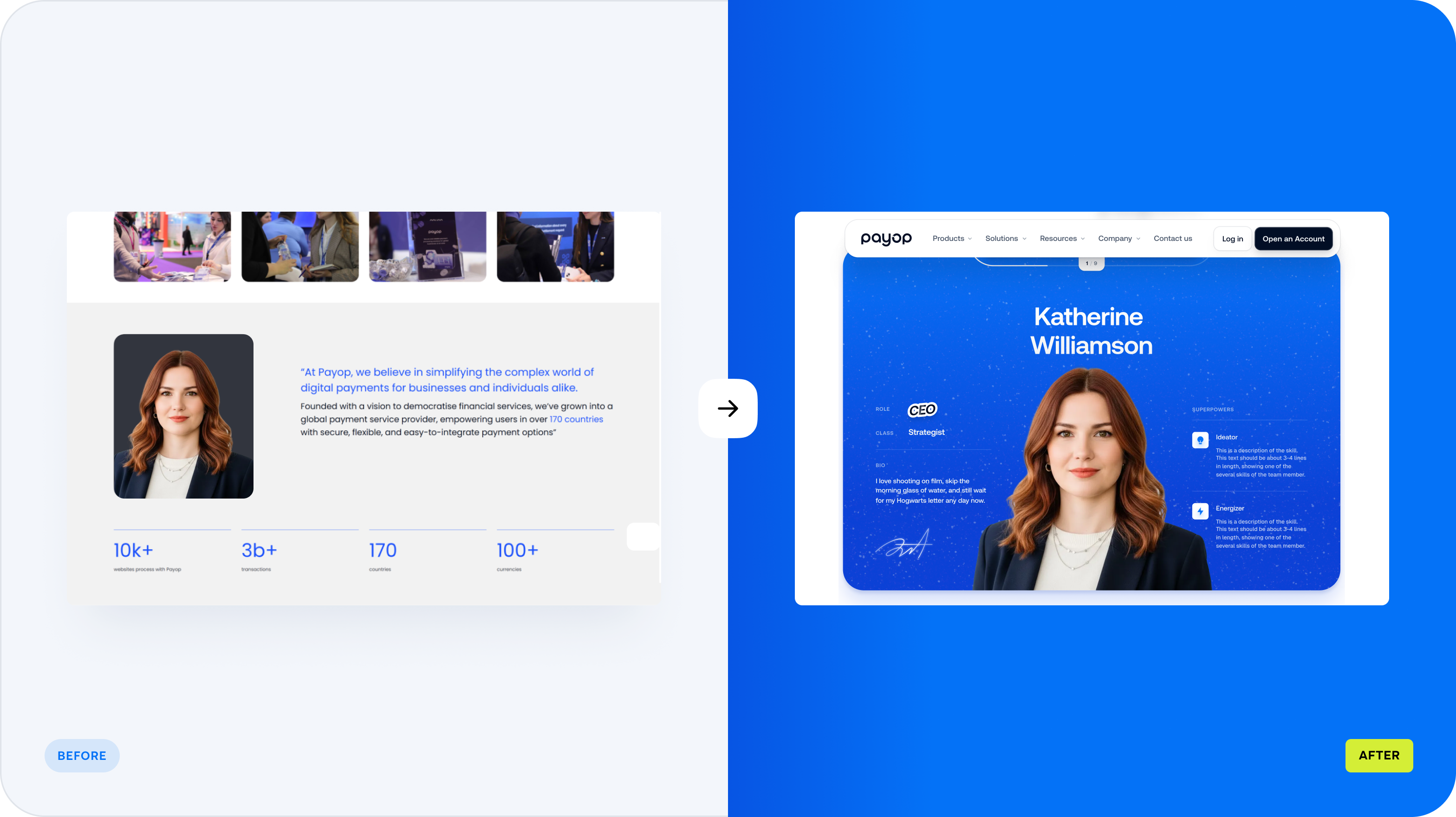 Payop: FinTech Website redesign & UX/UI design  – Goodface - goodface.works