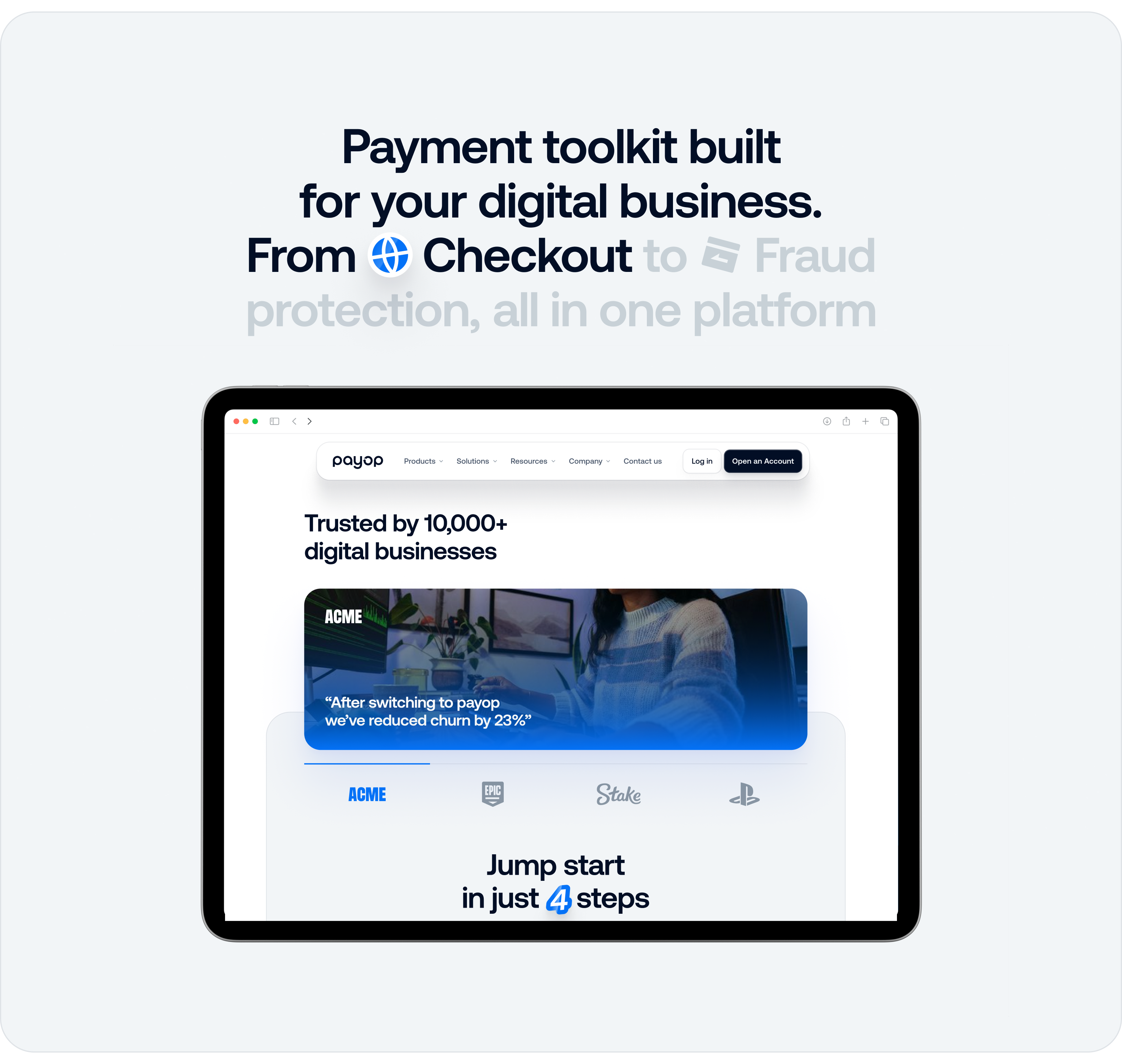 Payop: FinTech Website redesign & UX/UI design  – Goodface - goodface.works