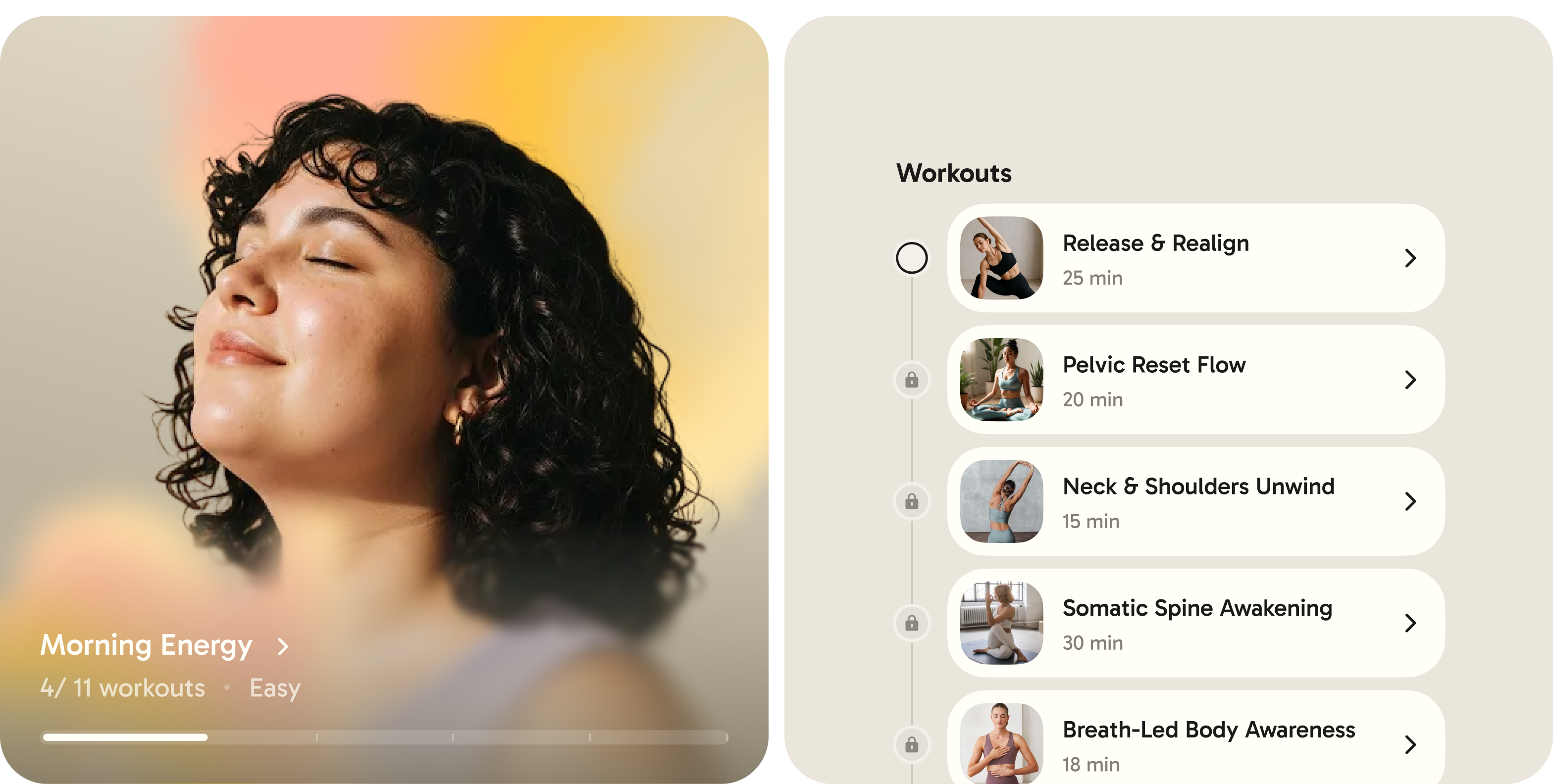 Embody: wellness app branding & product design – Goodface - goodface.works